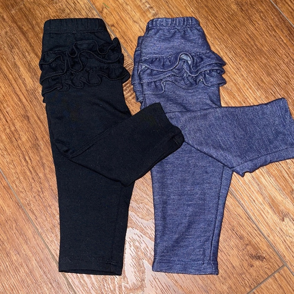 Ruffle leggings